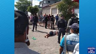 Homem morre no hospital após  sofre um atentado na feira do troca em Santana do Ipanema.