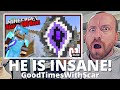HE IS CRAZY! GoodTimesWithScar 100 Hours In Hardcore Minecraft: The Most Dangerous Portal (REACTION)