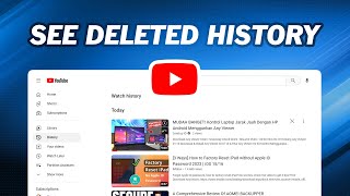 How to See Deleted YouTube History | Recover Deleted YouTube History