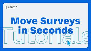 How to Import and Export Surveys in Qualtrics