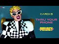 Cardi B - Thru Your Phone  (Lyric Video / Audio Video)