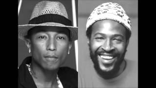 Pharrell Williams 'Happy' vs. Marvin Gaye 'Ain't That Peculiar' (mashup)
