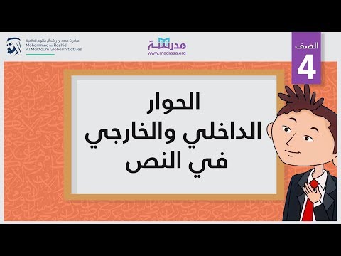الحوار الداخلي والخارجي في النص