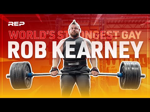 WORLD'S STRONGEST MAN 2022 prep with ROB KEARNEY & Home Gym Tour