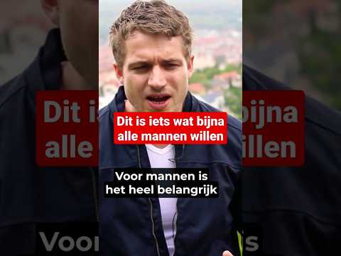 1 Simpel ding wat bijna alle mannen willen