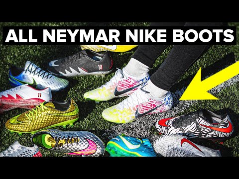 NEW NEYMAR BOOTS & every Nike signature boot he’s had