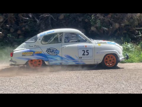 SAAB 96 V4 and 2 STROKE RALLY ACTION