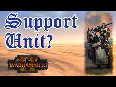 Grail Knights as Support? - Bretonnia vs Wood Elves // Total War: WARHAMMER II Multiplayer