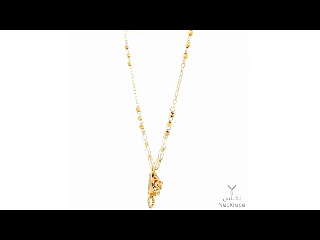 قلادة ذهب عيار 21 (NC.5489)