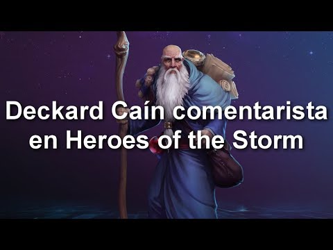 Frases de héroes comentaristas en HotS - Parte 15 (Deckard Caín) - Castellano