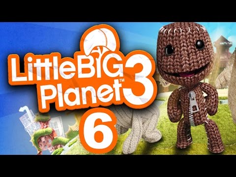 Little Big Planet 3 Walkthrough Part 6 - No Commentary Gameplay