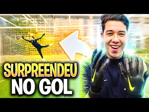 CAIO LO FOI TESTADO COMO GOLEIRO! *SURPREENDEU MUITO!!!