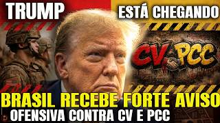 TRUMP ESTÁ VINDO: BRASIL SERÁ CERCADO - O AVISO FOI DADO E SERÁ TERRÍVEL