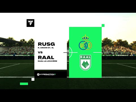 R. UNION ST.-G. vs RAAL LA LOUVIÈRE | Belgium: Jupiler Pro League | FC 26 | gameplay
