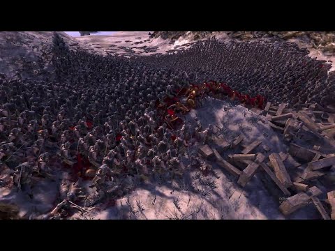 300 Spartans, Catapults vs 6000 Viking Berserker - Ultimate Epic Battle Simulator