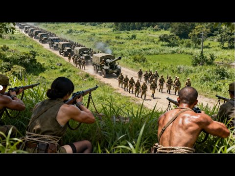 超然电影：八路軍在路上佈滿埋伏，殺得日軍慘叫不斷