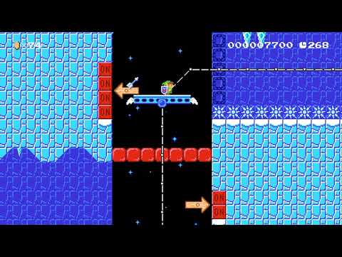 dude2332's The Legend of Zelda: Ice Castle (Super Mario Maker 2)