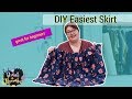 Easiest Skirt Ever For The Complete Beginner