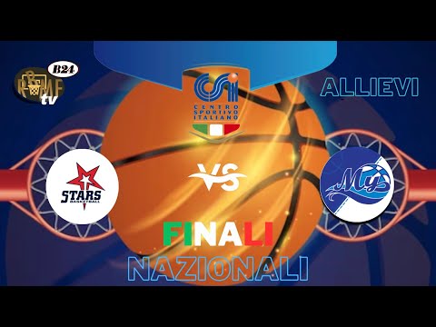 Finale Nazionale CSI 1/2 Posto cat Allievi Stars Bologna vs My Basket Genova 2K23