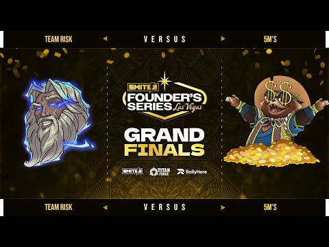 Team Risk vs 5M's - SMITE 2 Founder's Series Las Vegas - Match 10 - Grand Finals