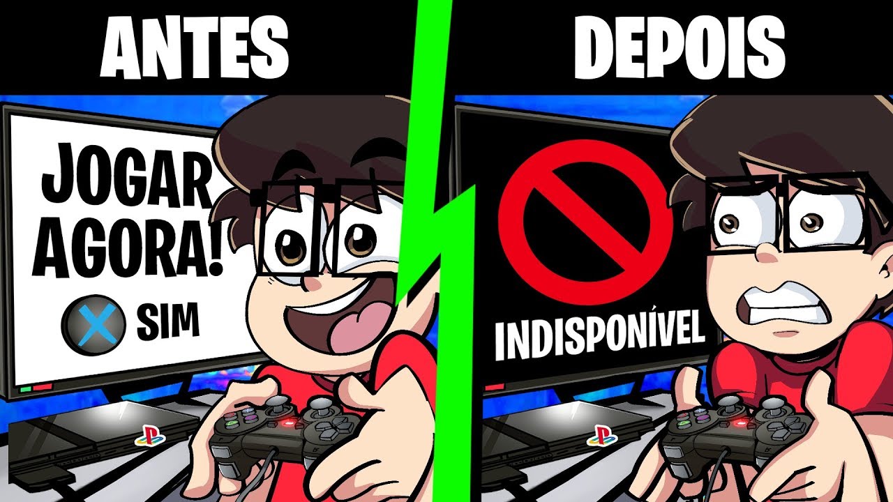 8 JOGOS QUE VOCÊ NÃO PODE MAIS JOGAR