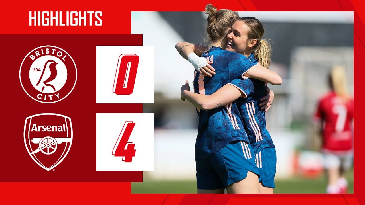 HIGHLIGHTS - Bristol City 0-4 Arsenal