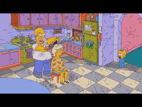 辛普森家庭：荷馬開設美容院！💄💅 (The Simpsons Homer opens a beauty salon)