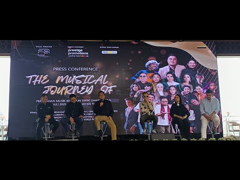 LIVE❗PRESS CONFERENCE DWIKI DHARMAWAN KONSER ' THE MUSICAL JOURNEY OF '