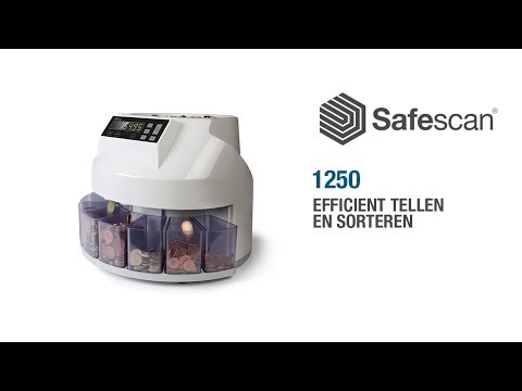 Een Geldtelmachine Safescan 1250 wit koop je bij Van Leeuwen Boeken- en kantoorartikelen