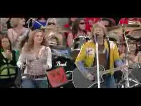 Bon Jovi & Sugarland - Who says you can't go home (live)