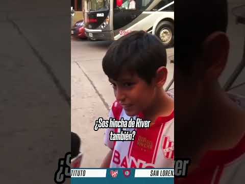 "DEFENDIENDO EL ROJO Y BLANCO": un joven hincha de Instituto y fanático de River | #Shorts