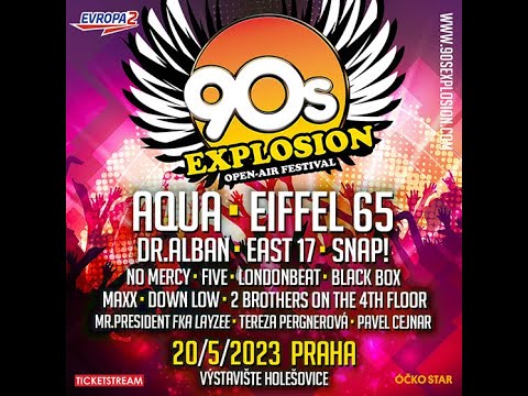 90s Explosion Praha 2023. Prague (30 min!!!)