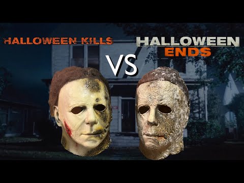 Halloween Kills VS Halloween Ends Mask | Michael Myers | Trick or treat studios