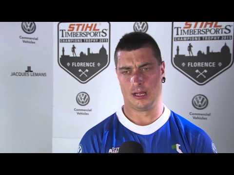 STIHL TIMBERSPORTS 2015 Episode 1 - Champions Trophy - Florence Italy