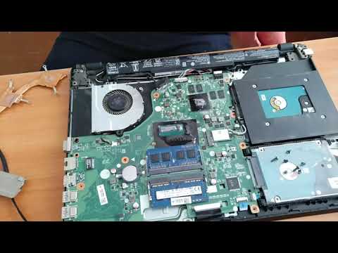 Acer Extensa 2540 Teardown - YouTube
