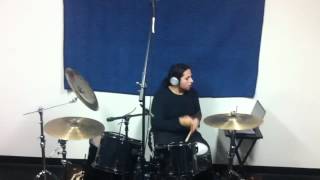 Felipe on drums