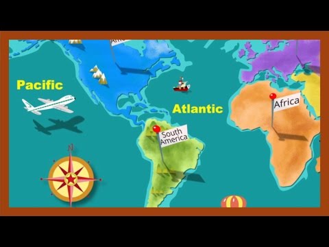 Continents and Oceans Song