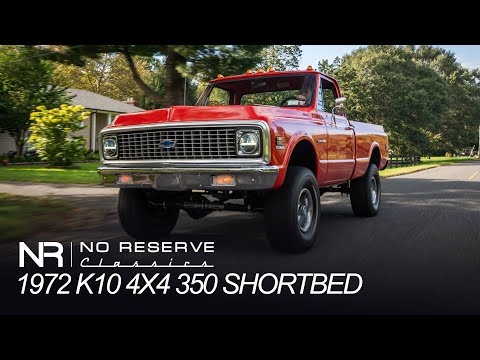 FOR SALE Test Drive 350 Powered 1972 Chevrolet K10 4X4 Shortbed 4K - 18005627815