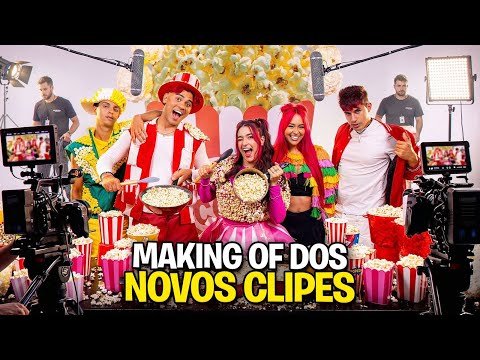 VLOG DE MAKING OF DO CLIPE PIPOCA *Revelamos tudo ! 
