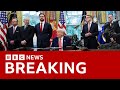 Donald Trump Announces US UK Tariff Deal In Oval Office News Conference BBC News