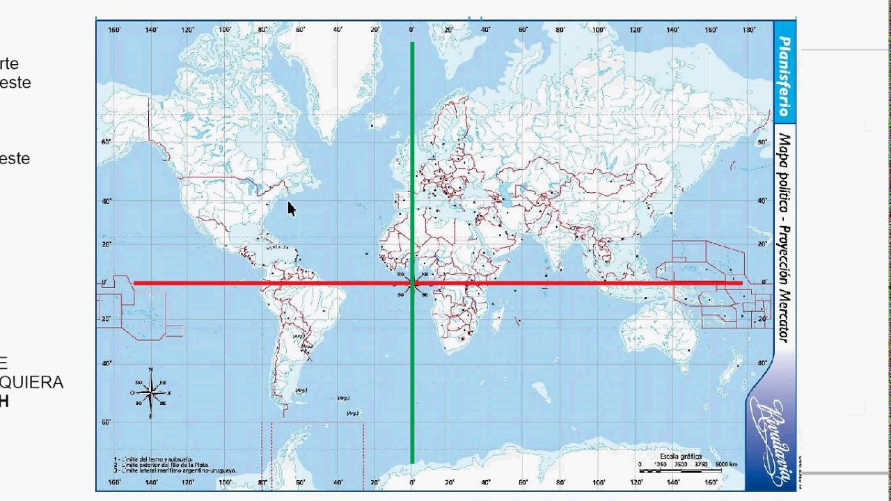 Coordenadas Geográficas - Latitud y Longitud