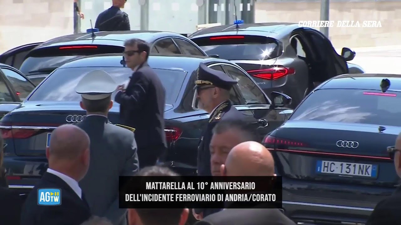 Mattarella ad Andria/Corato