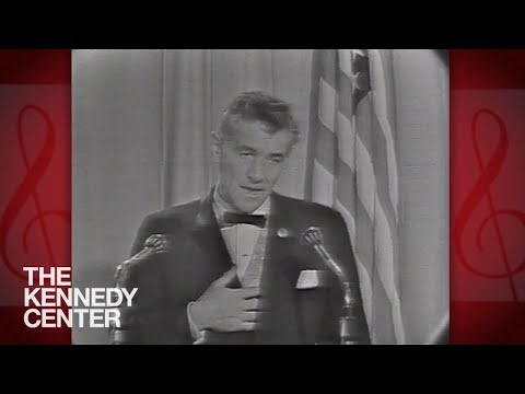 Leonard Bernstein speaks on Satire and the concept of National Culture