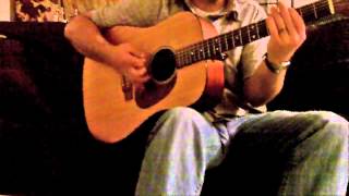 Video thumbnail for Late Night Acoustic Drop D Jam on Martin DM by Danny Wood