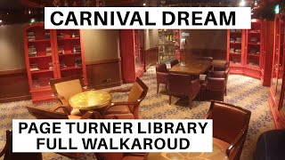 Carnival Dream Page Turner Library Full Walkaroud | Carnival Dream Library Full Walkaroud