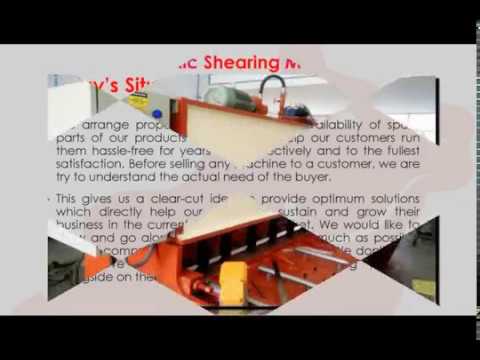 Nc Hydraulic Shearing Machine