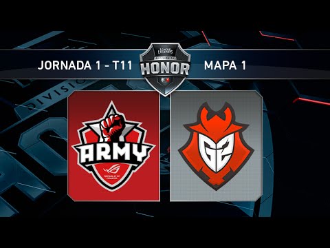 Asus ROG Army vs G2 Vodafone - #LoLHonor1 - Mapa 1 - Jornada 1 - T11