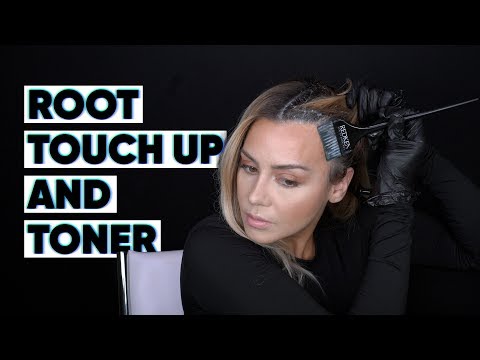 My Step by Step Hair Color & Toner Touch Up Tutorial