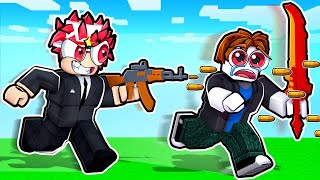 Roblox Bedwars, BUT WITH GUNS!?