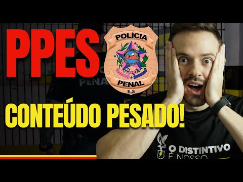 Concurso Polícia Penal ES: COMO É O CONTEÚDO DA PROVA